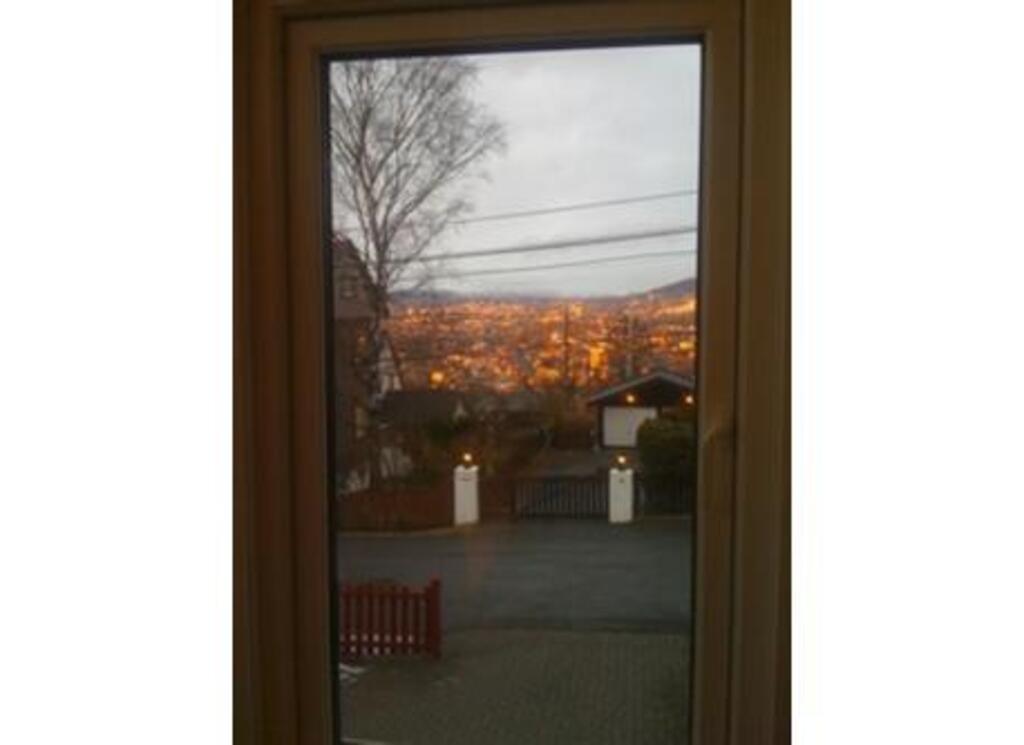 View towards the city