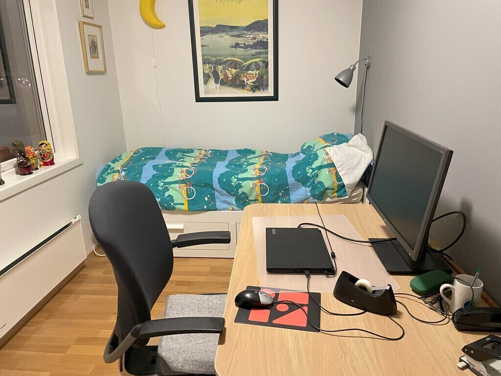 Bedroom 2 Can be made into a double bed