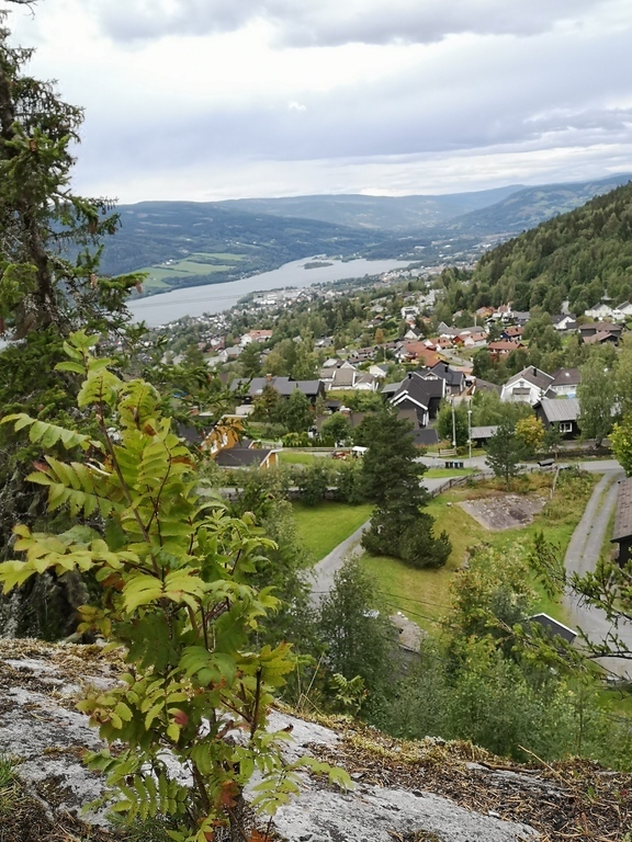 wiew against Lillehammer from south