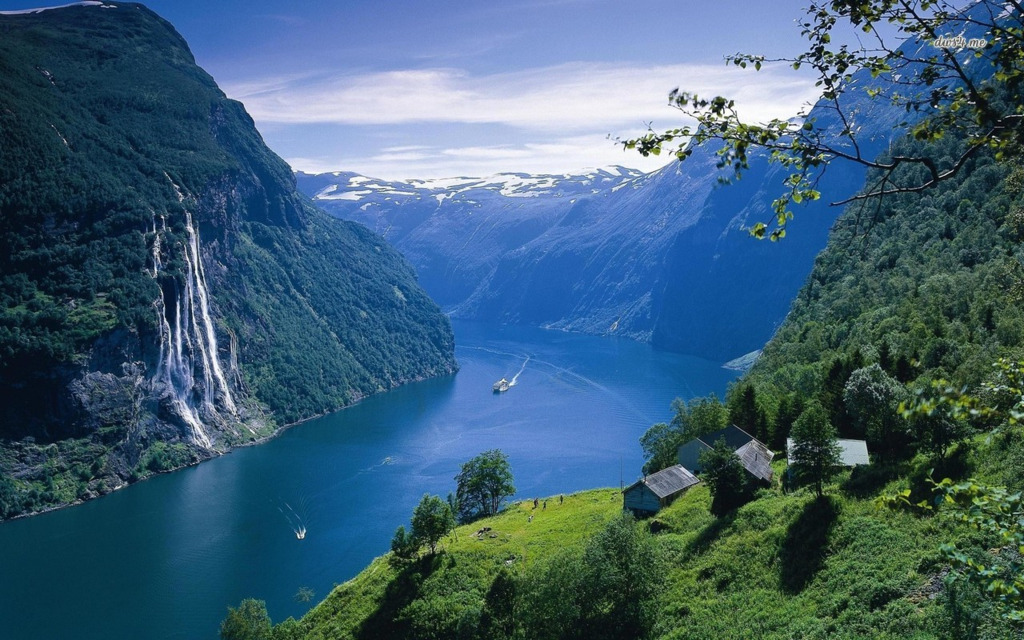 The Geiranger fjord