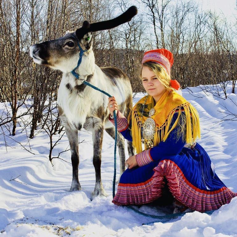  The Sámi People is the indigenous people in the north of Norway, and reindeer is a very important part of their culture.