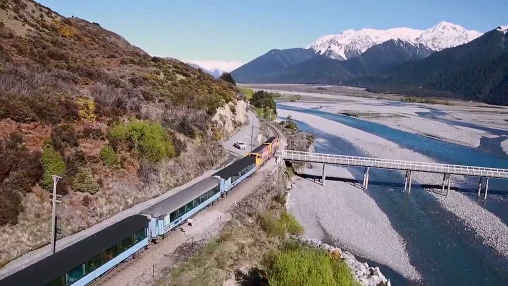 TranzAlpine Express Christchurch to Greymouth and return