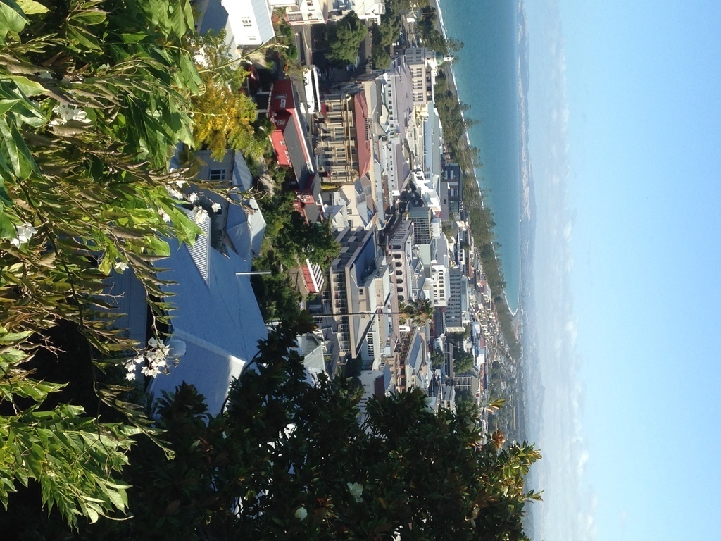 Napier city looking towards Cape Kidnappers 