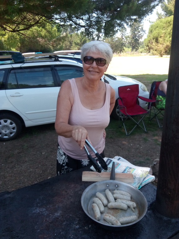 Outdoor BBQ, Rabbit Island, near Nelson