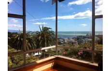 Front Bedroom with Lots of Sun and a View of the Bay.