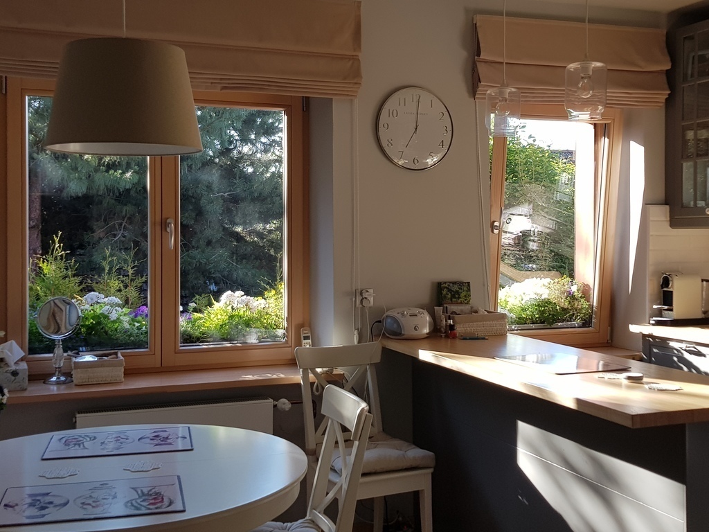The kitchen dining area