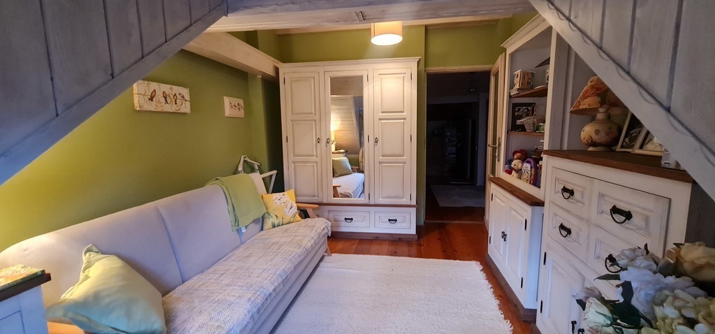 One of the attic bedrooms 