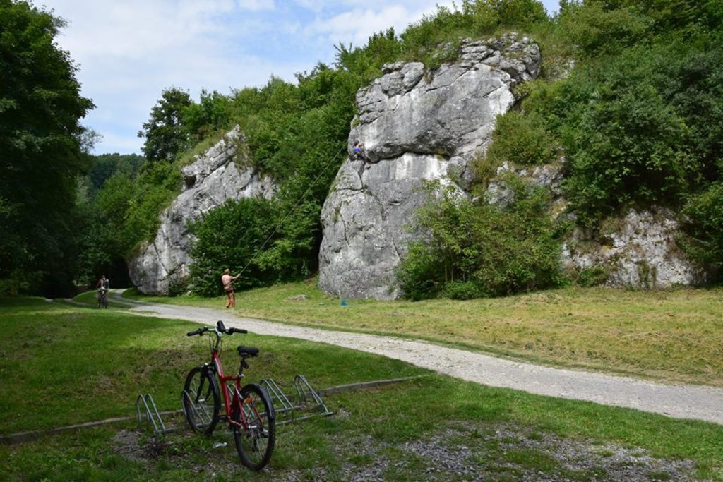 Jurassic Rocks - close to our house, good place for climbers