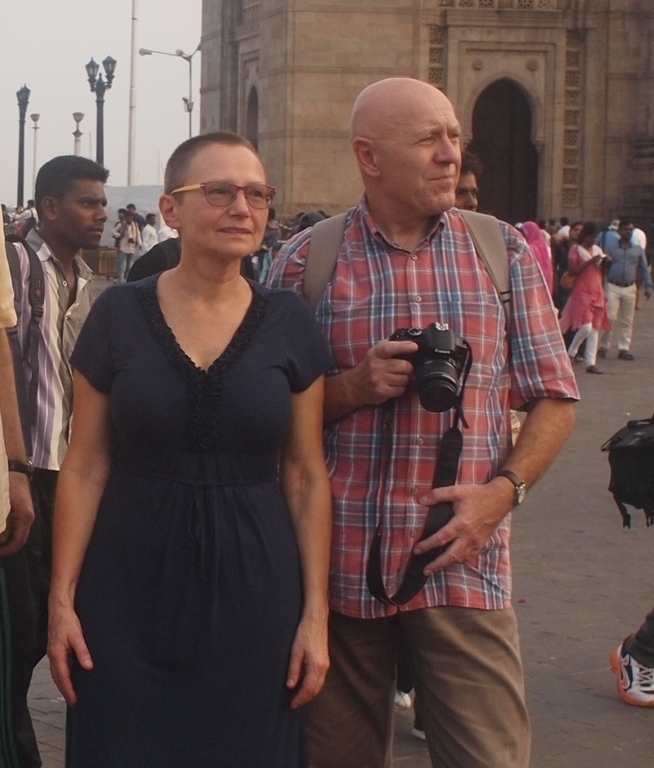 Jolanta & Krzysztof in Mumbay