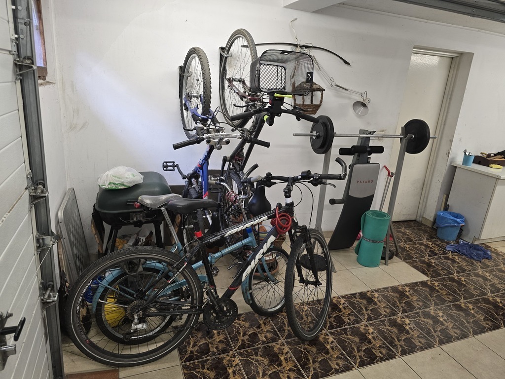 Bikes and gym