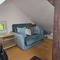 Double bed in the attic