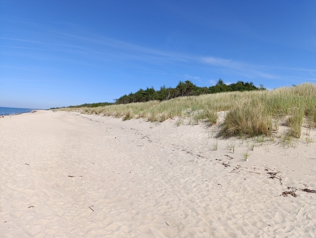 Great beach - the nearest beach from our house on the Baltic Sea – 1 h 15 min by car. 