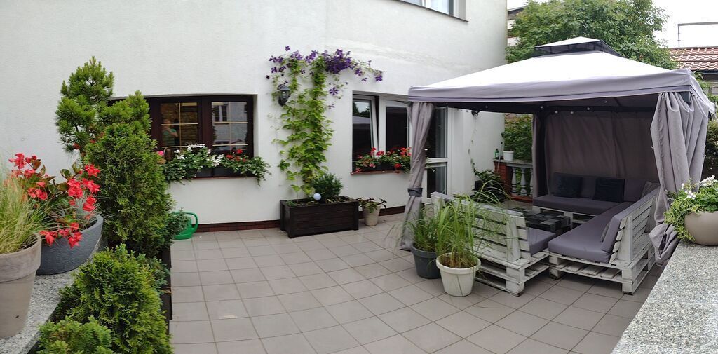 Terrace that you access from the dining room