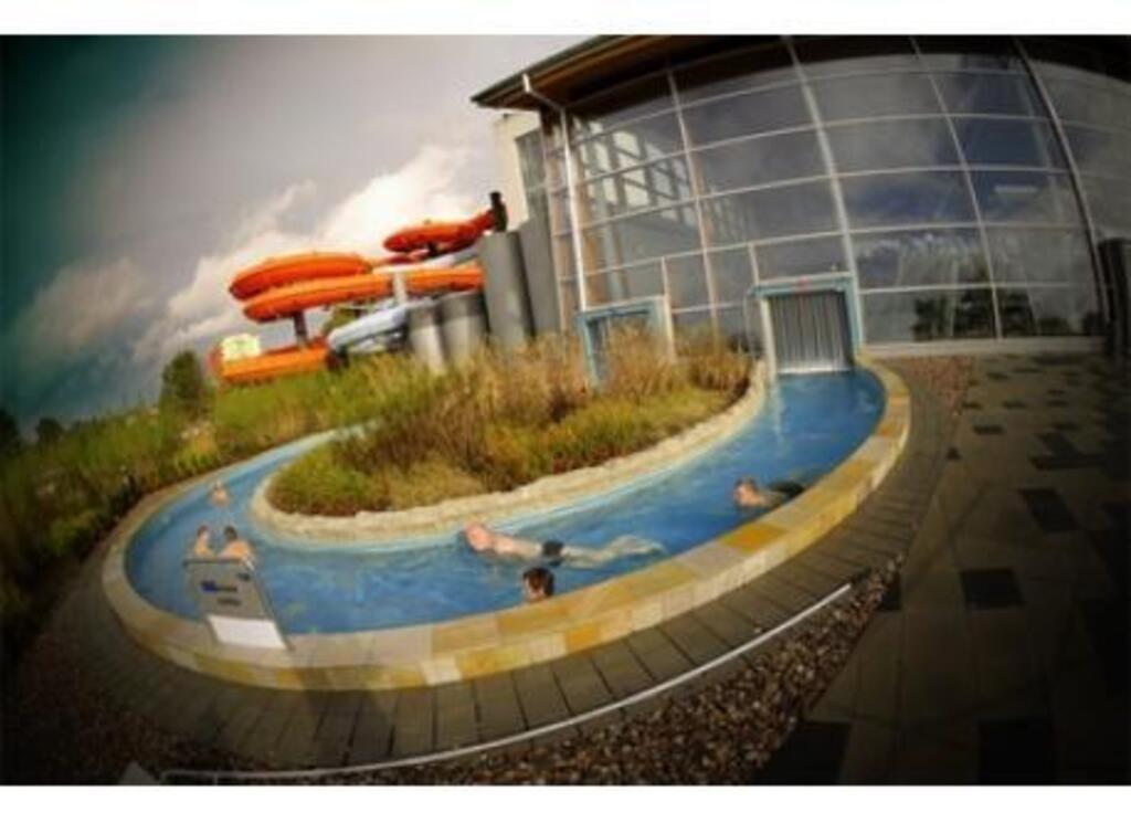 Swimming pool which is about 100 meters far from our flat