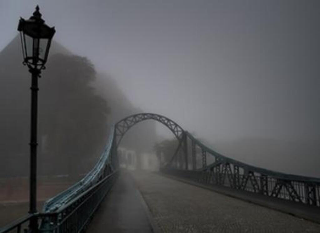 One of many romantic bridges over the Odra river