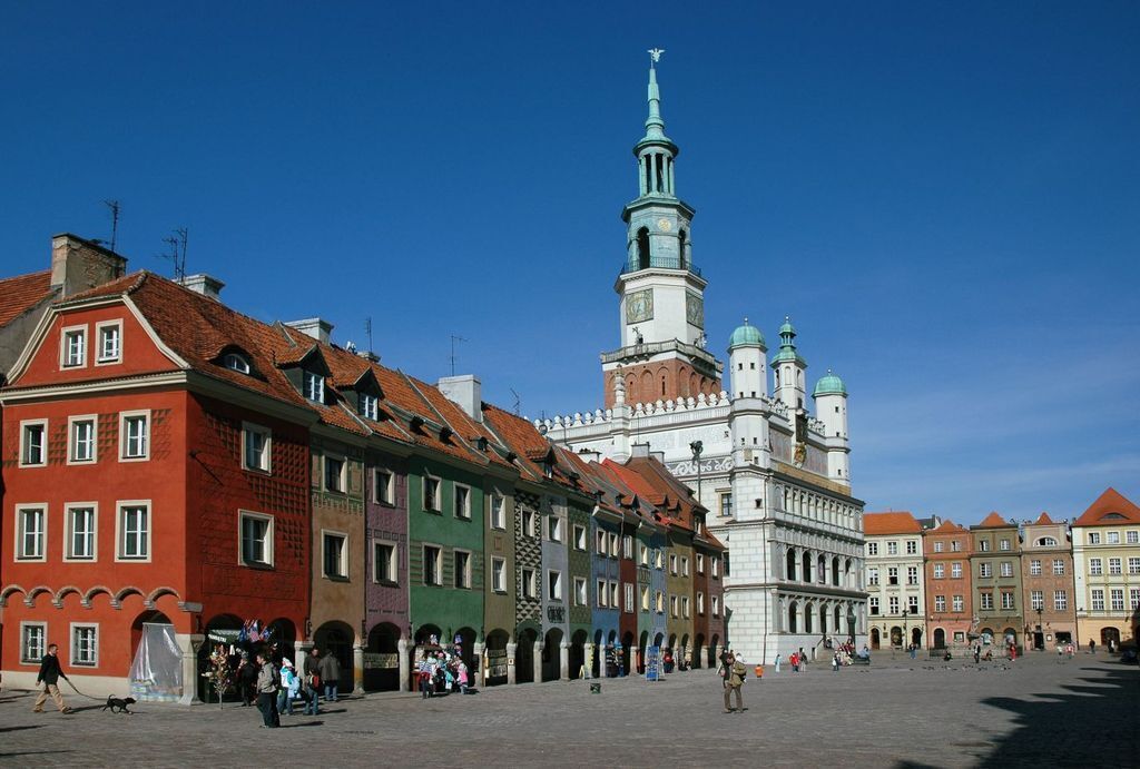 Poznan, Tawn Hall and Old Market