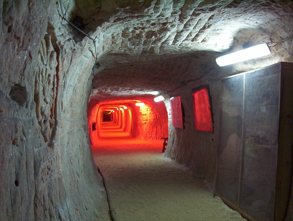 Salt mine Klodawa 150 km