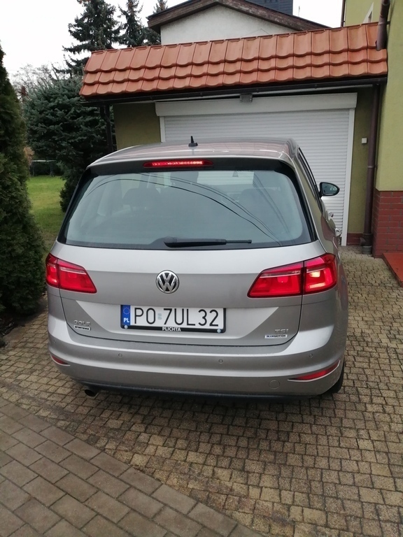 Our car VW golf sportsvan, possible to swap