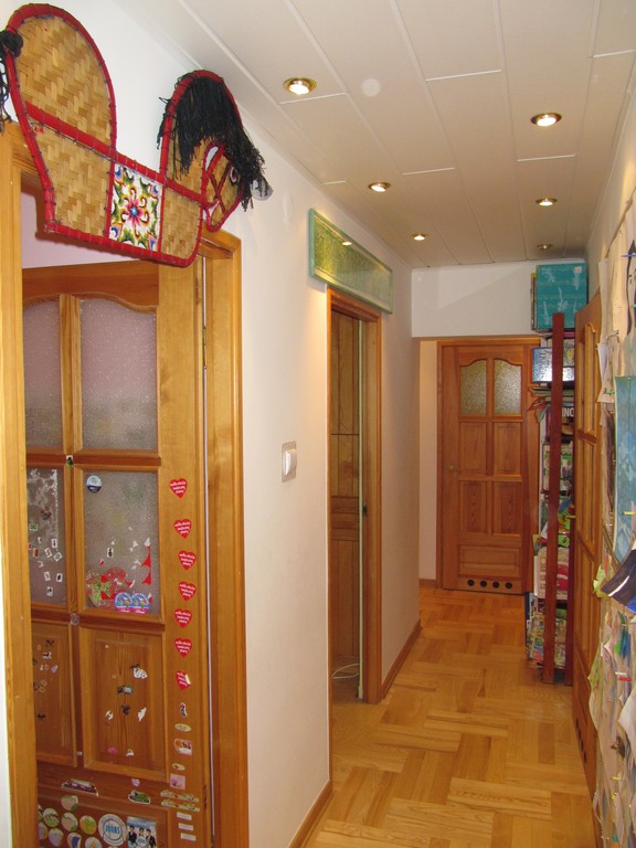  the corridor to master bedroom, children bedrooms, toilet and bathroom