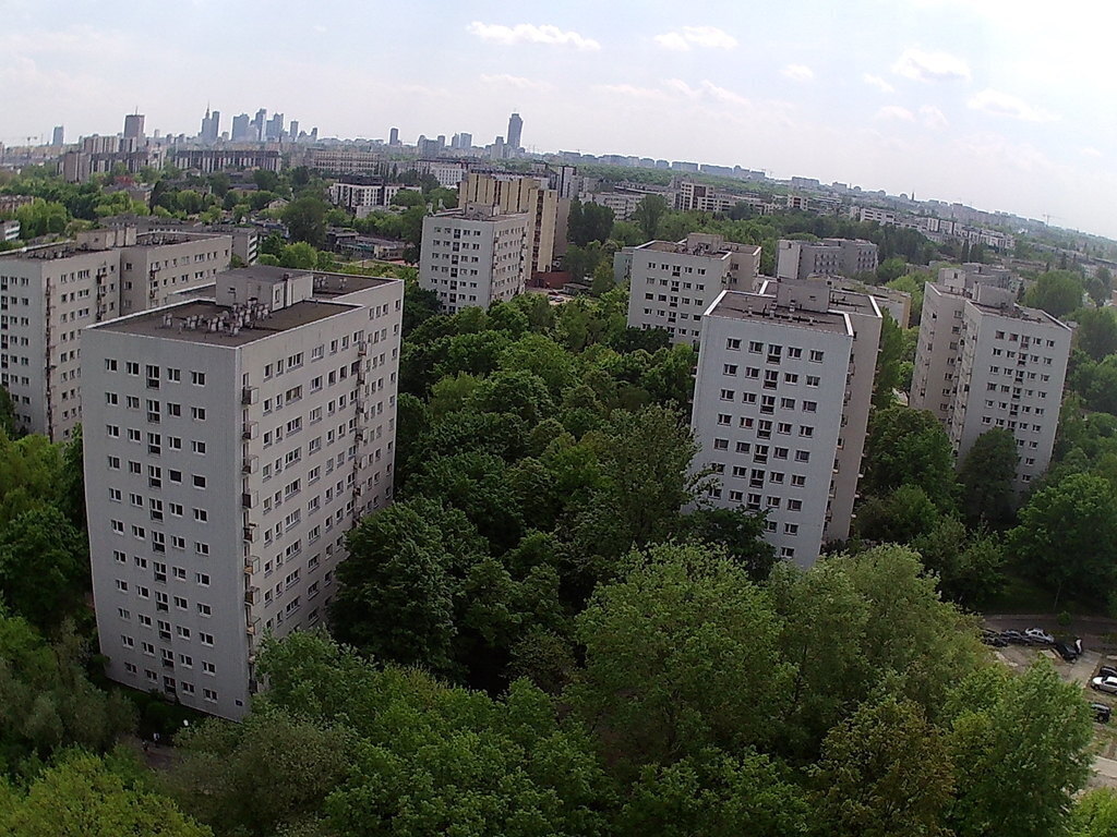 View to South, to city center