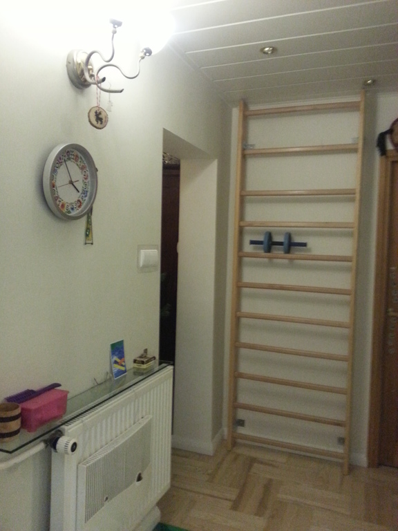 the second hall and small place for excercise.