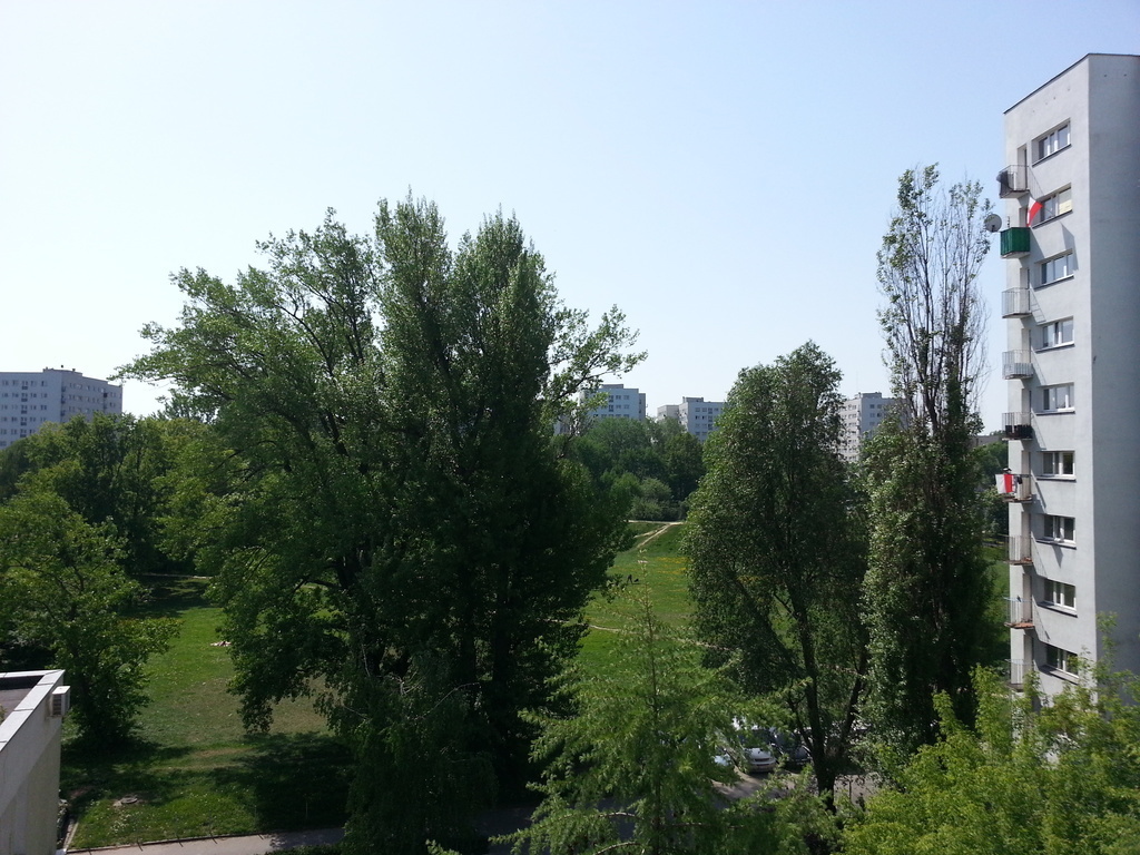 view from the balcony- enjoy your cup of coffee on the balcony 