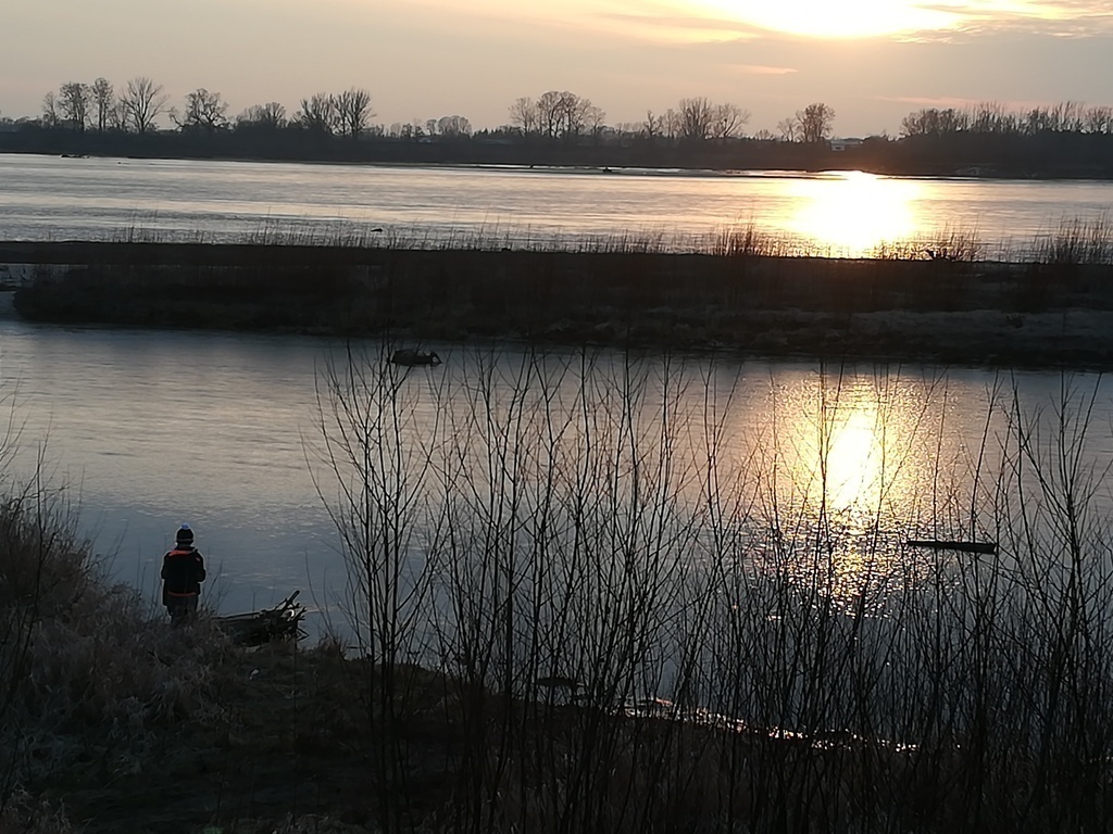 the Vistula, near of our home
