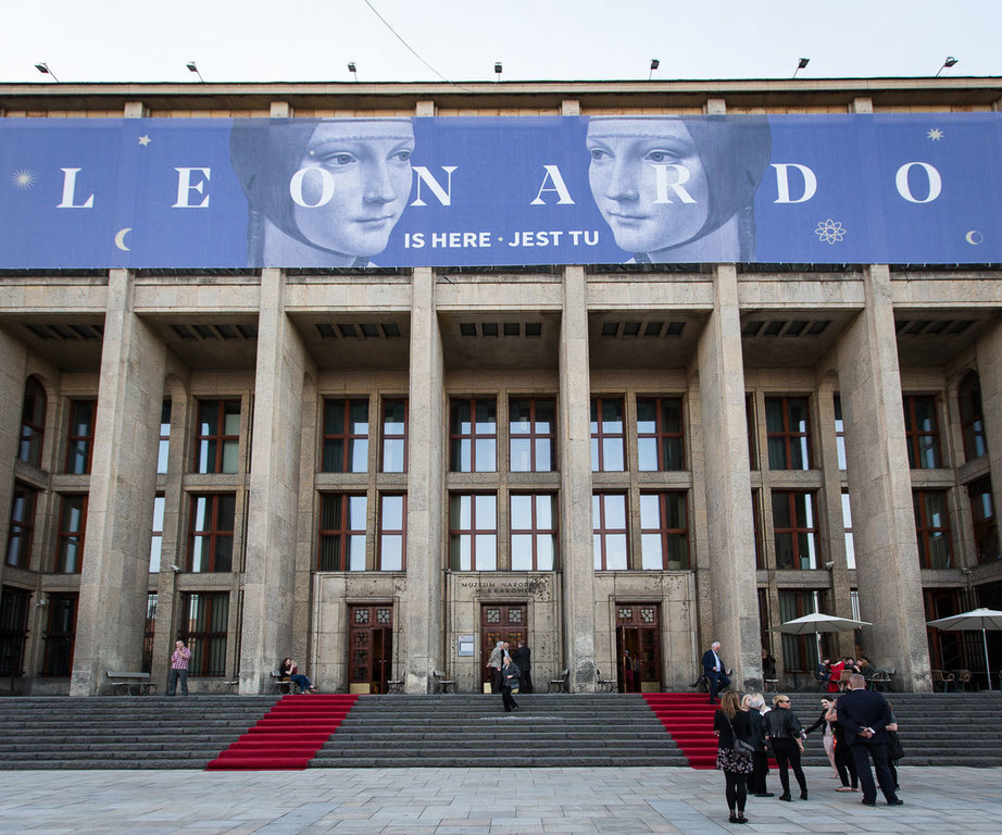 LEONARDO DA VINCI "LADY WITH AN ERMINE"  KRAKÓW