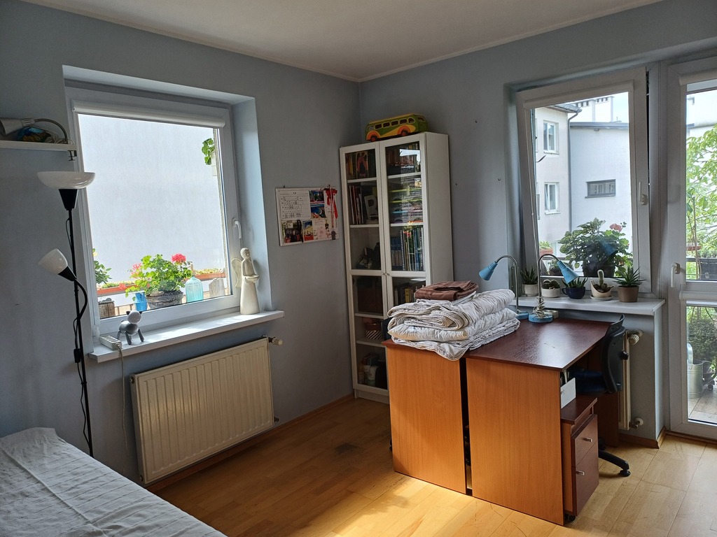 Bedroom with balcony
