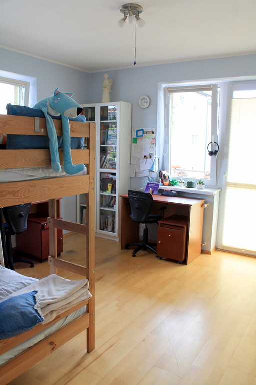 Bedroom with balcony