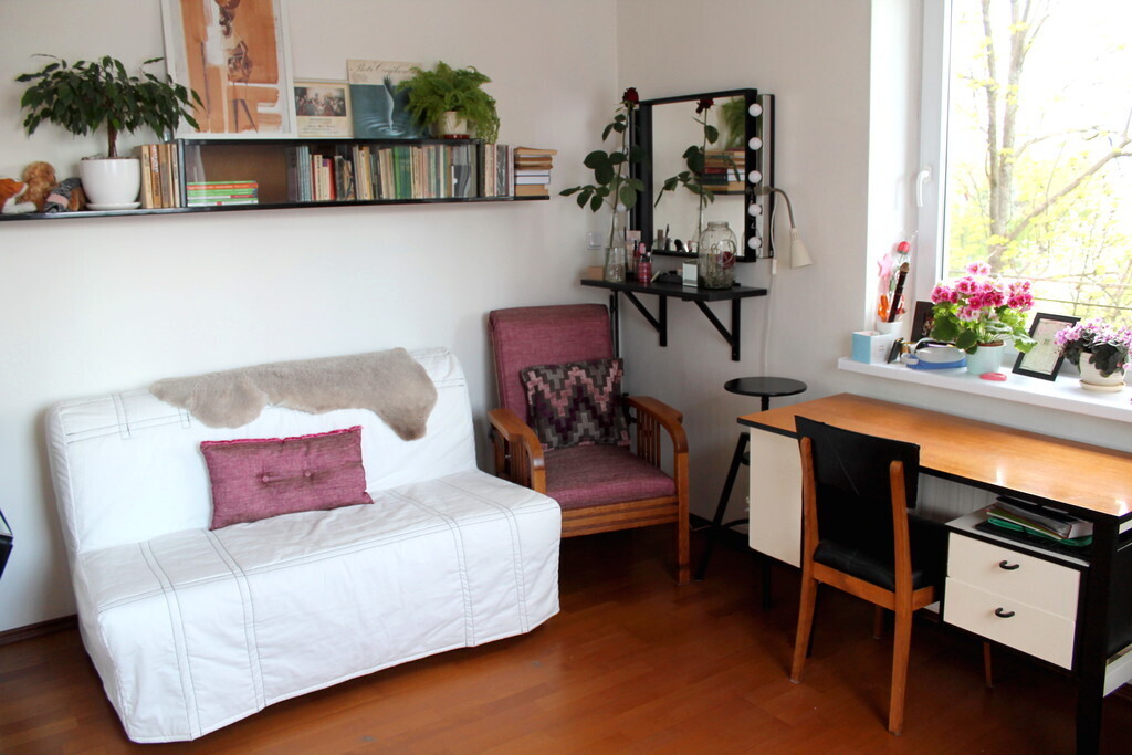 Bedroom, sofa bed, 2 sleeping places