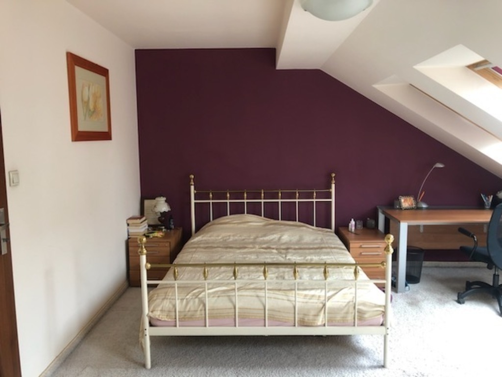 Sypialnia na poddaszu