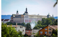 42 km Benedictine monastery Broumov