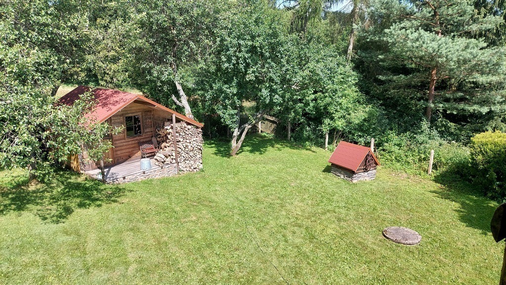 Sauna house in our garden