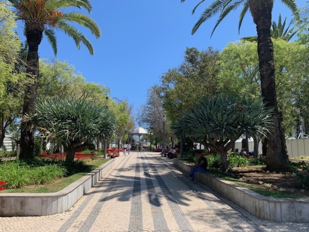 Jardim De Tavira Along the River Gilao