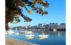 Tavira, Portugal along the River Gilao