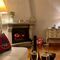Woonkamer in Kerstsfeer 