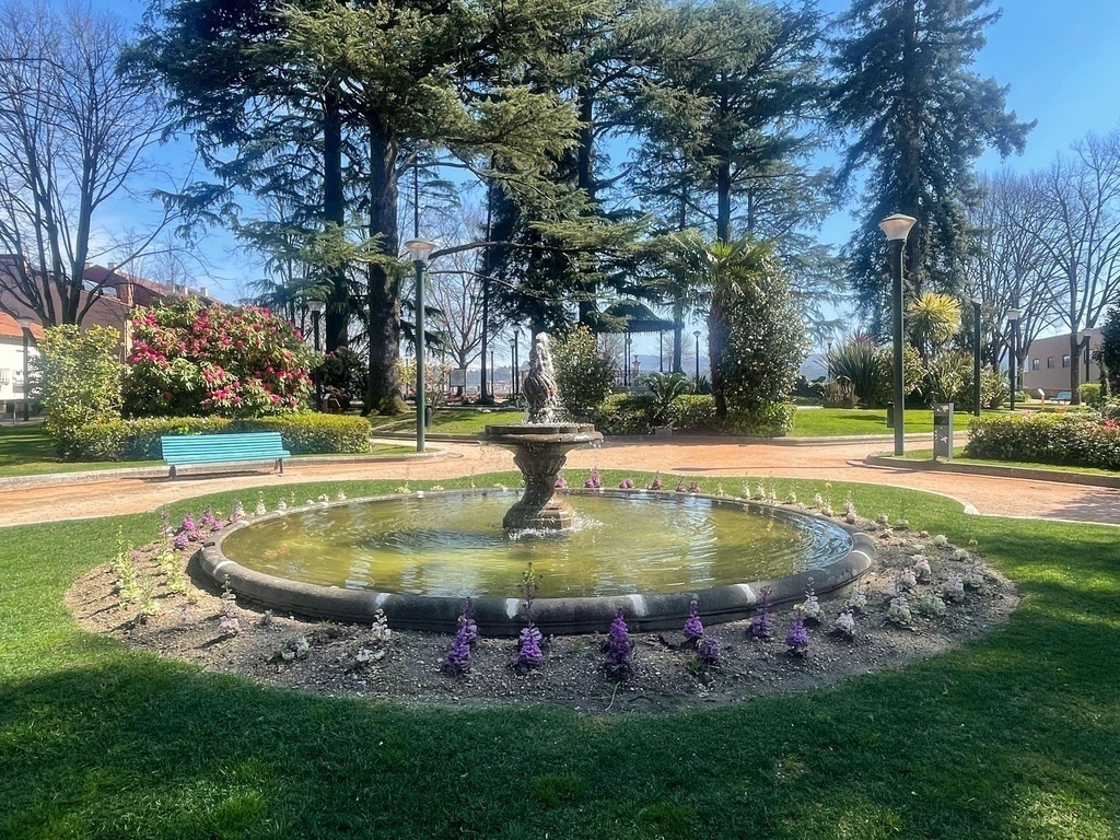 Charmante centrum van Fafe - stadspark