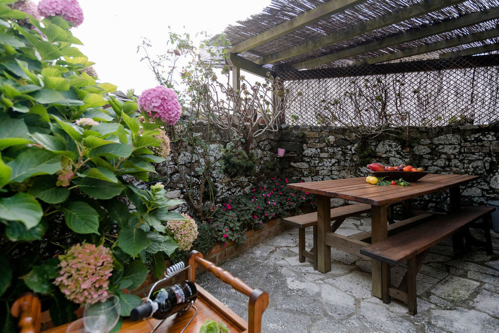 Back Garden Dining Area