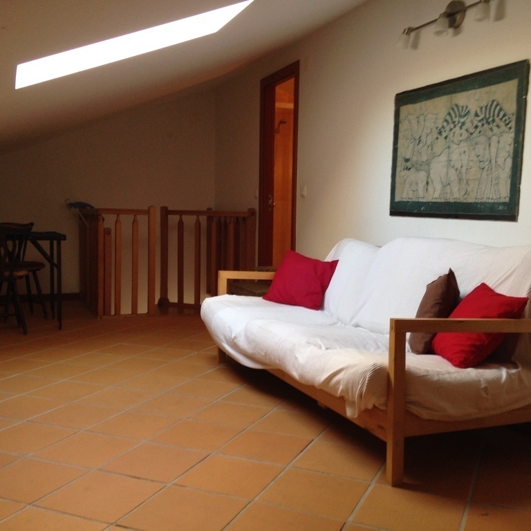 Second living room, upstairs in the loft.