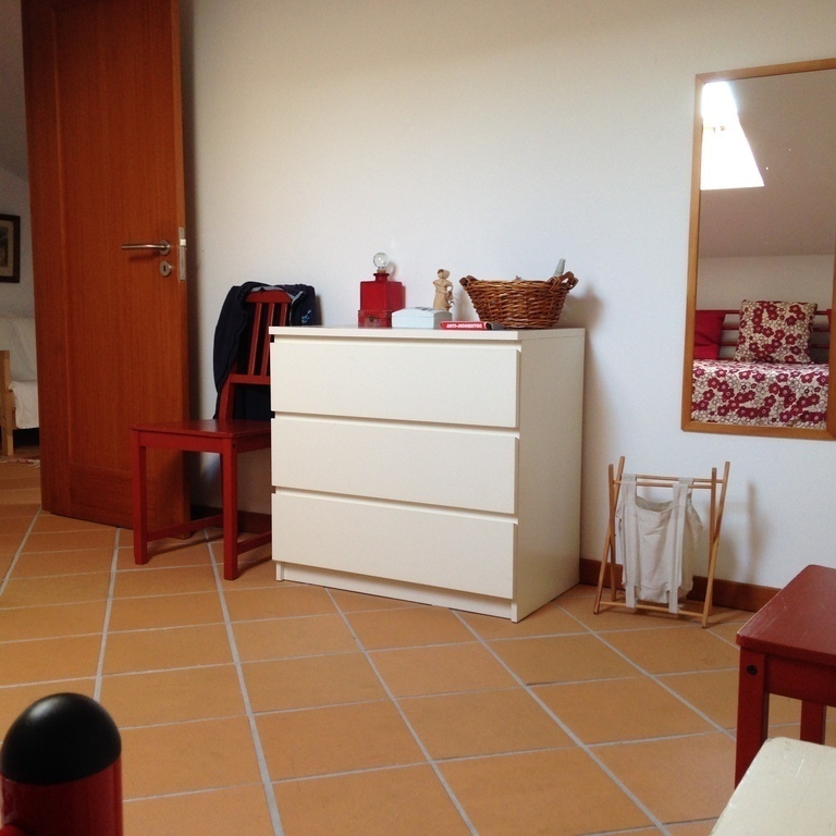 Bedroom 3: with two single beds. It is upstairs in the loft.