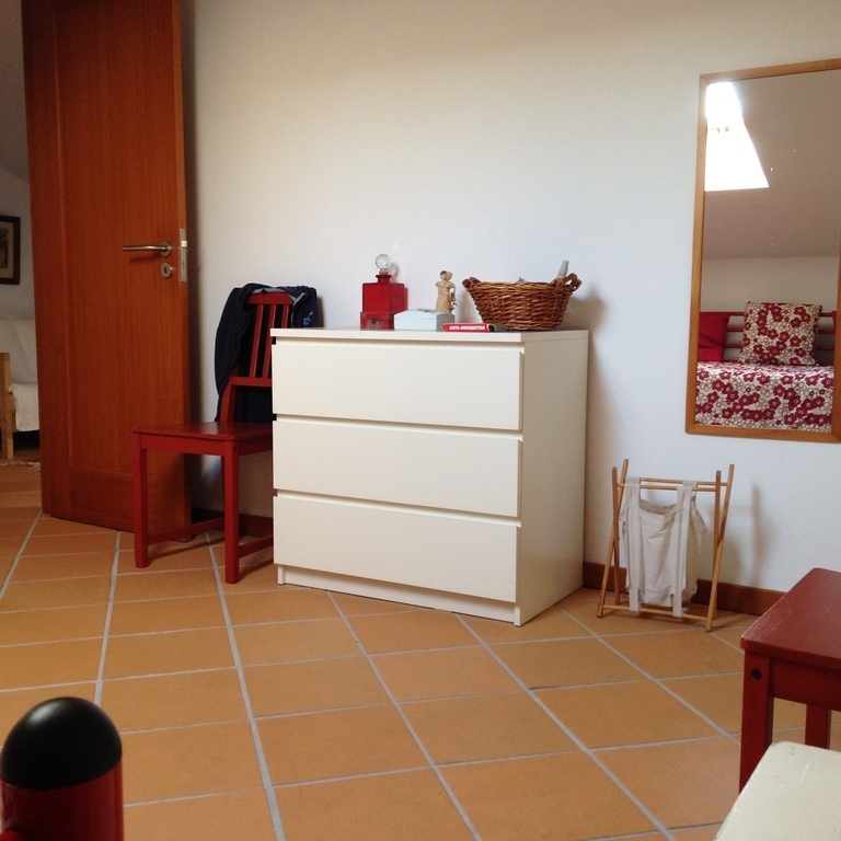 Bedroom 3: with two single beds. It is upstairs in the loft.