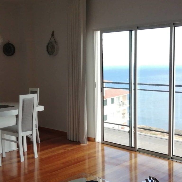 Vista da sala para o Mar