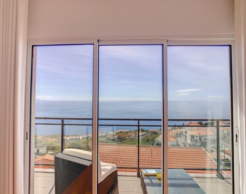 Vista panorâmica da sala