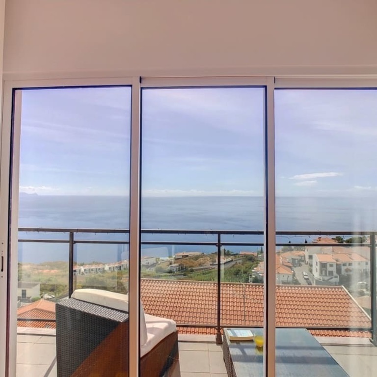 Vista para as ilhas Desertas  da nossa sala