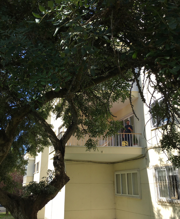 Our balcony from the out side