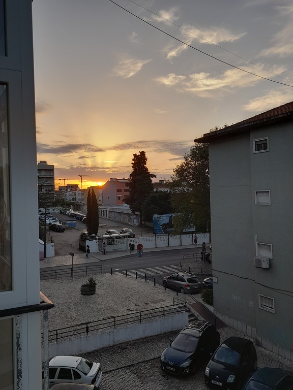 Sunrise from the apartment