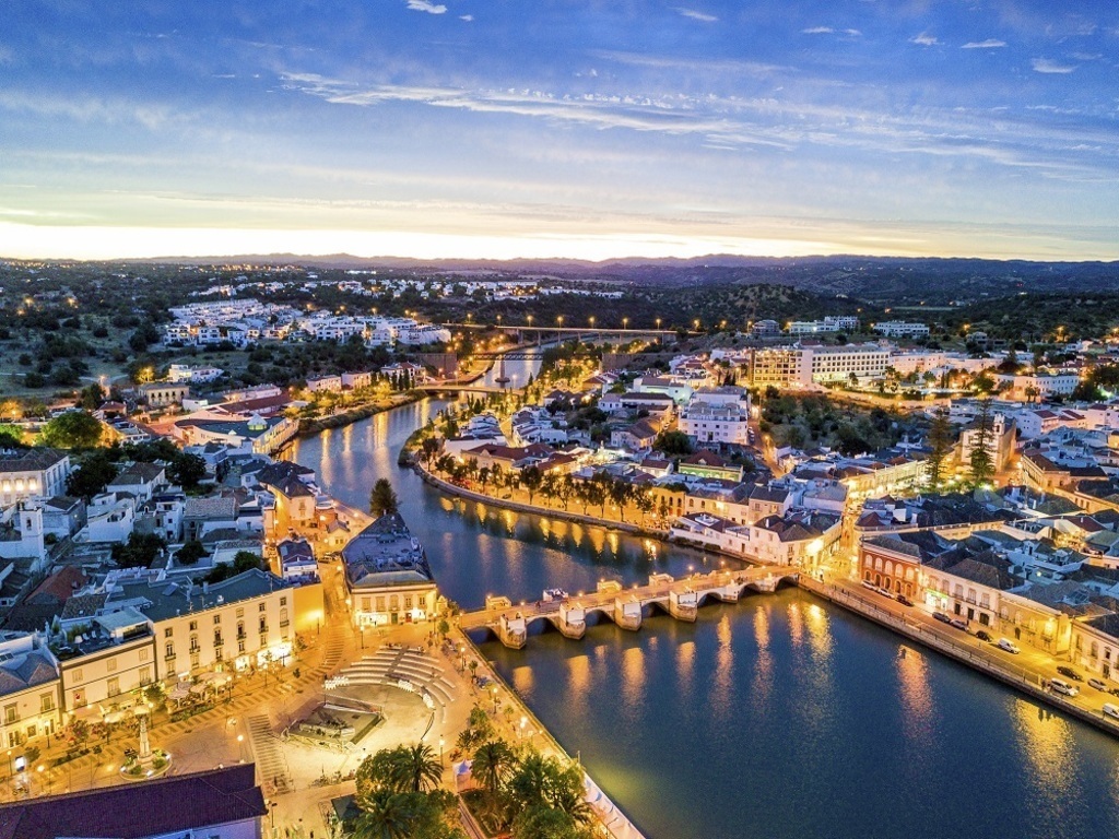 Tavira Aerial view