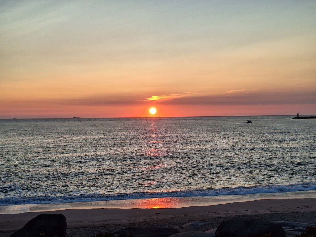 Sunset in Gaia beach