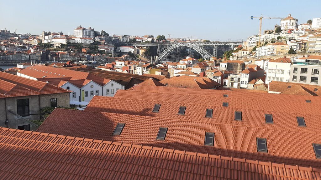 View of Oporto Downtown